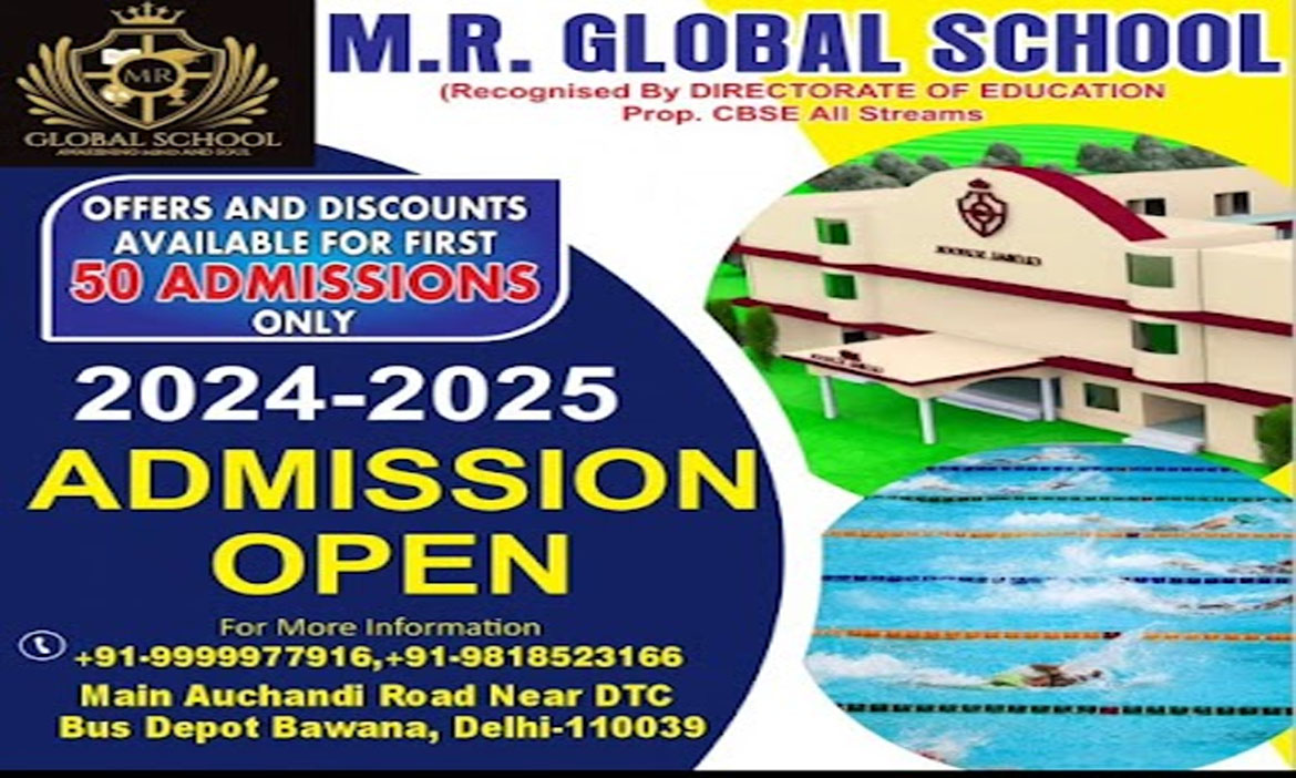 MR Global School Admission starts for the Session 2025-26